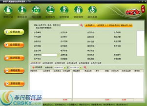 中頂汽車服務管理軟件界面預覽 中頂汽車服務管理軟件界面圖片